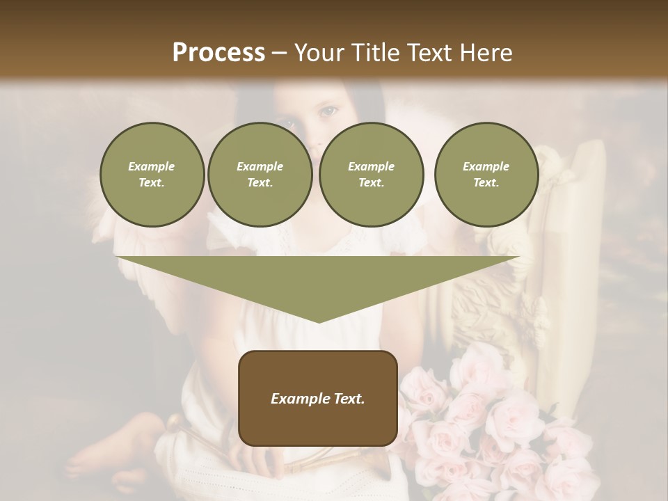 Beautiful Aroma Caucasian PowerPoint Template