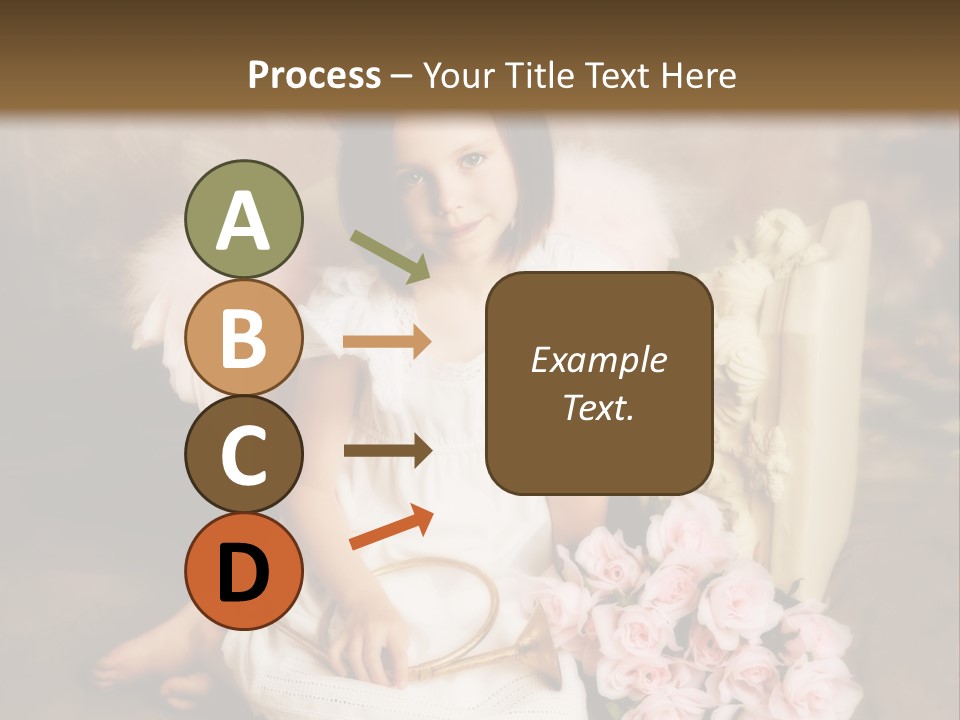 Beautiful Aroma Caucasian PowerPoint Template