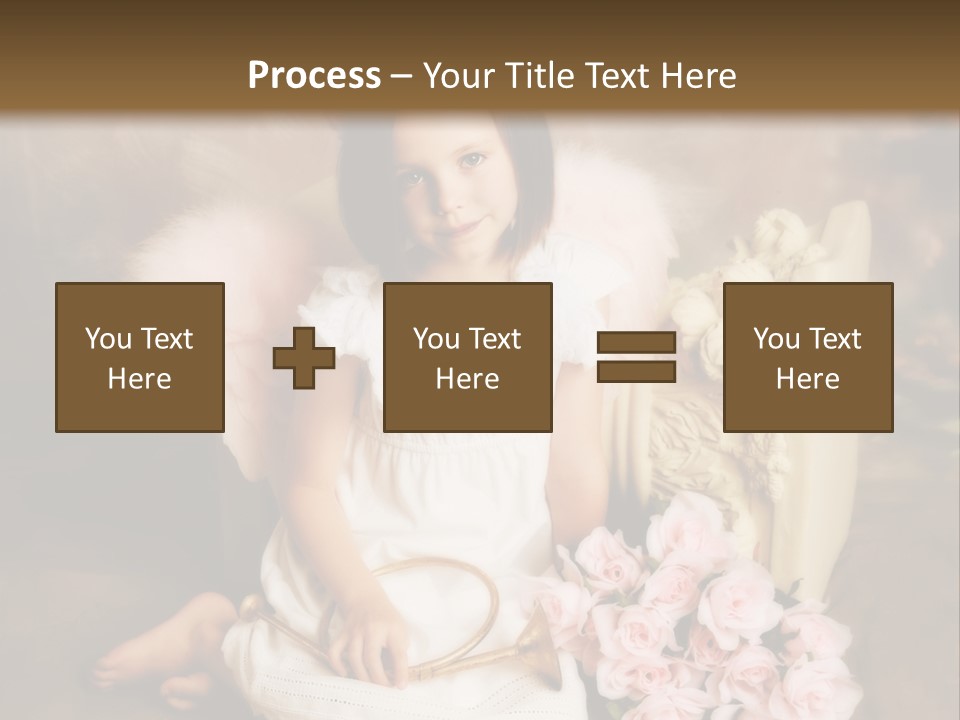 Beautiful Aroma Caucasian PowerPoint Template