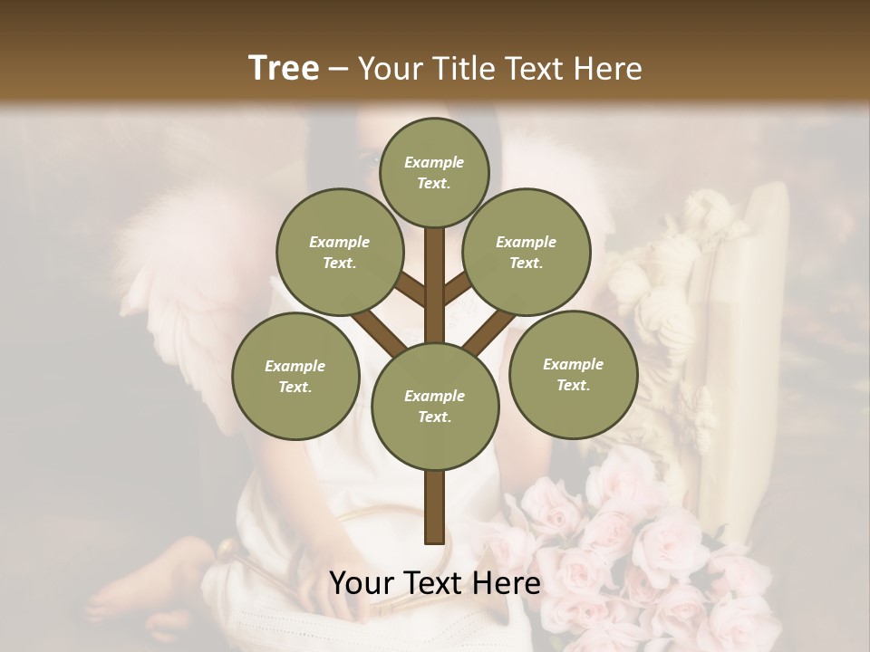 Beautiful Aroma Caucasian PowerPoint Template