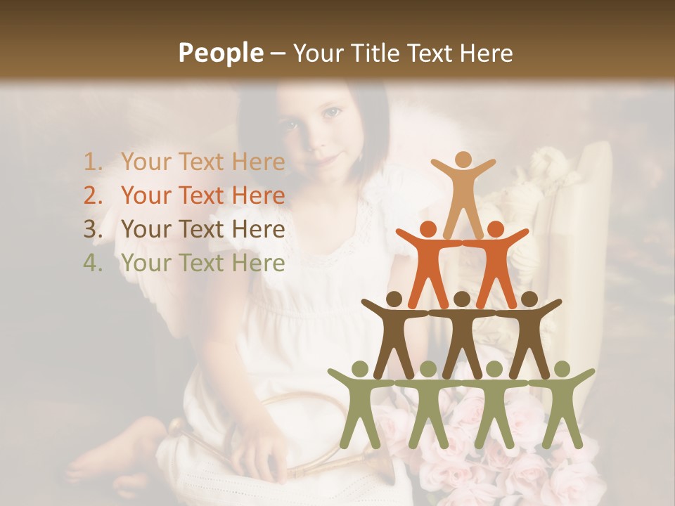 Beautiful Aroma Caucasian PowerPoint Template