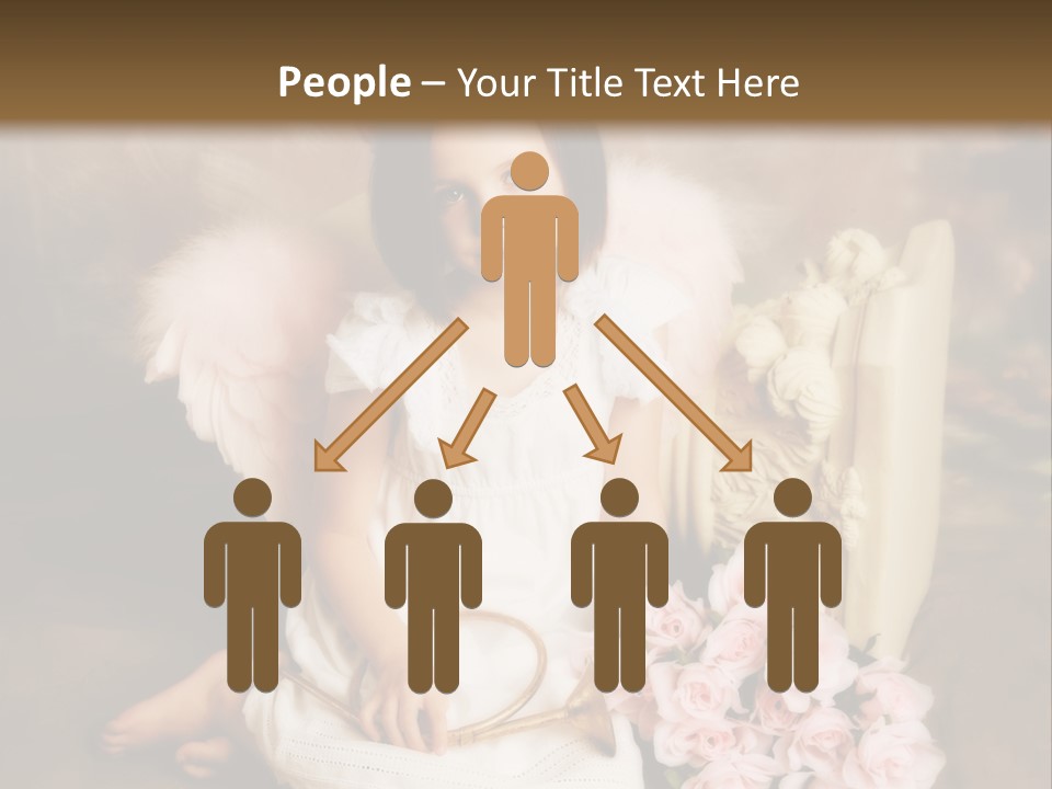 Beautiful Aroma Caucasian PowerPoint Template