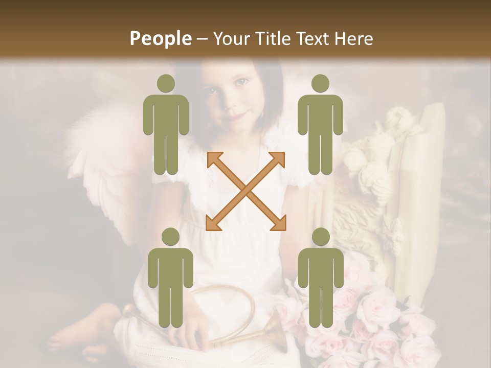 Beautiful Aroma Caucasian PowerPoint Template