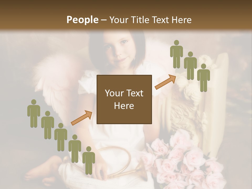 Beautiful Aroma Caucasian PowerPoint Template