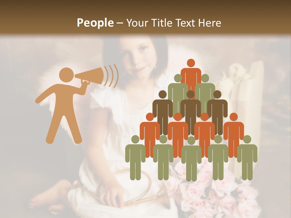 Beautiful Aroma Caucasian PowerPoint Template