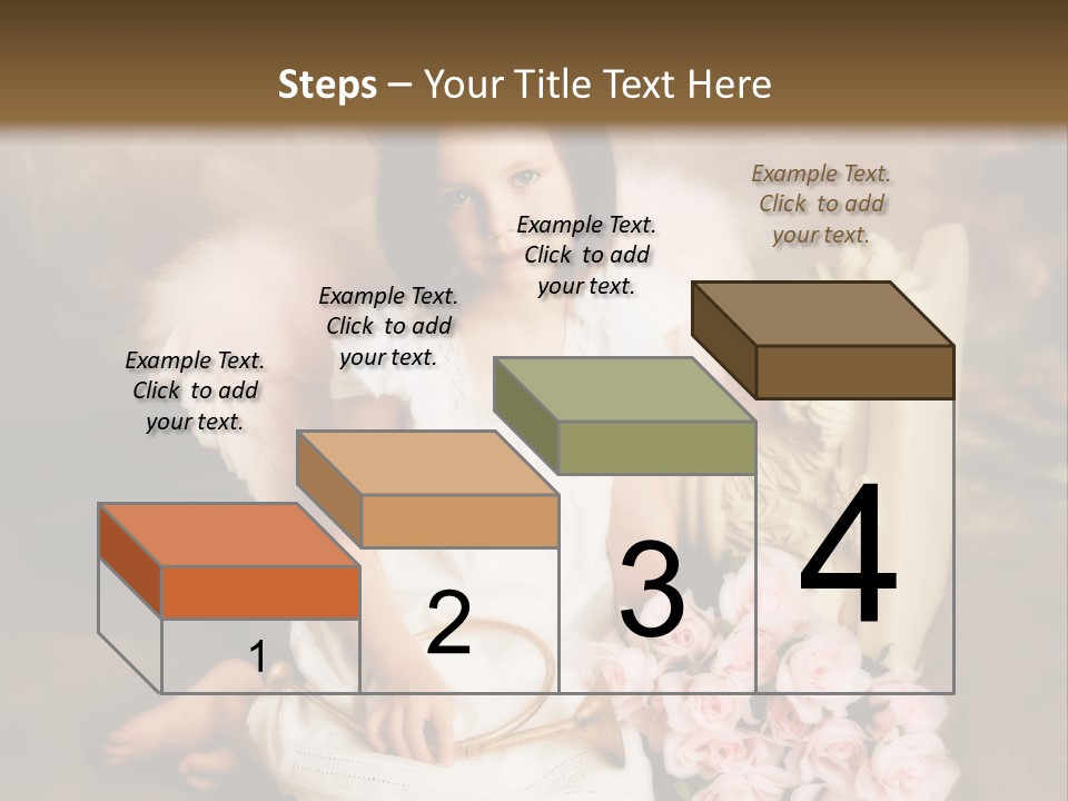 Beautiful Aroma Caucasian PowerPoint Template