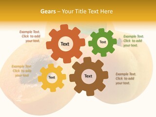 Aroma Vitamin Green PowerPoint Template