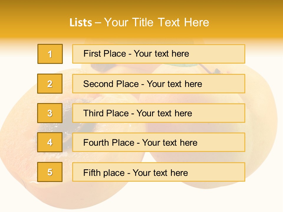 Aroma Vitamin Green PowerPoint Template