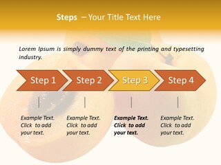 Aroma Vitamin Green PowerPoint Template