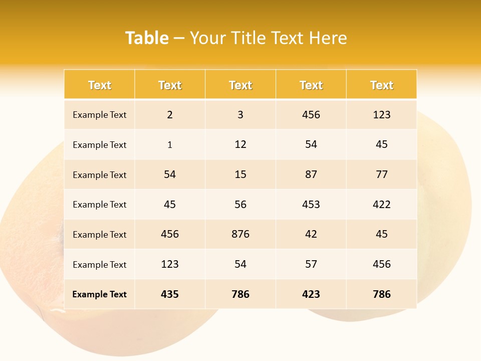 Aroma Vitamin Green PowerPoint Template