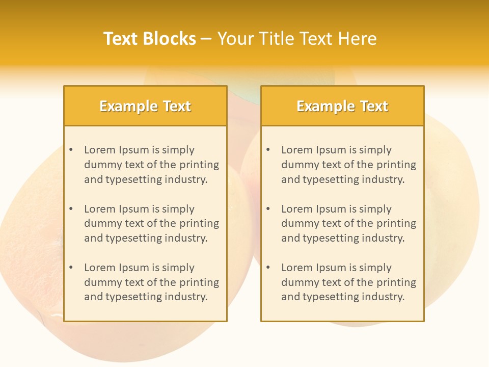 Aroma Vitamin Green PowerPoint Template