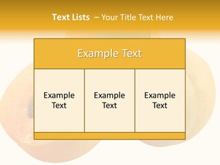 Aroma Vitamin Green PowerPoint Template