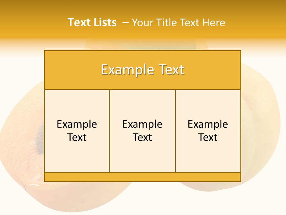 Aroma Vitamin Green PowerPoint Template