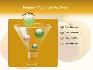Aroma Vitamin Green PowerPoint Template