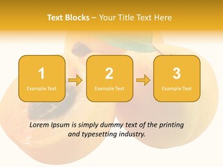 Aroma Vitamin Green PowerPoint Template