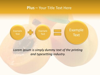 Aroma Vitamin Green PowerPoint Template