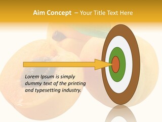 Aroma Vitamin Green PowerPoint Template