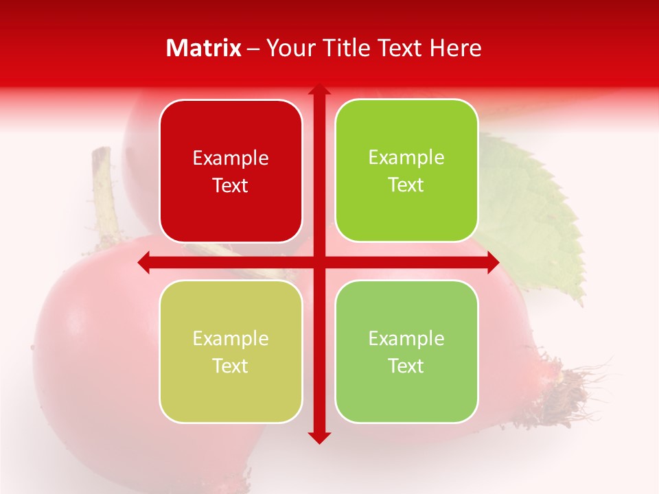 Berry Group Herb PowerPoint Template