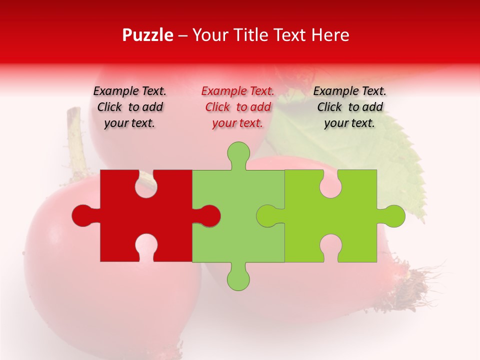 Berry Group Herb PowerPoint Template