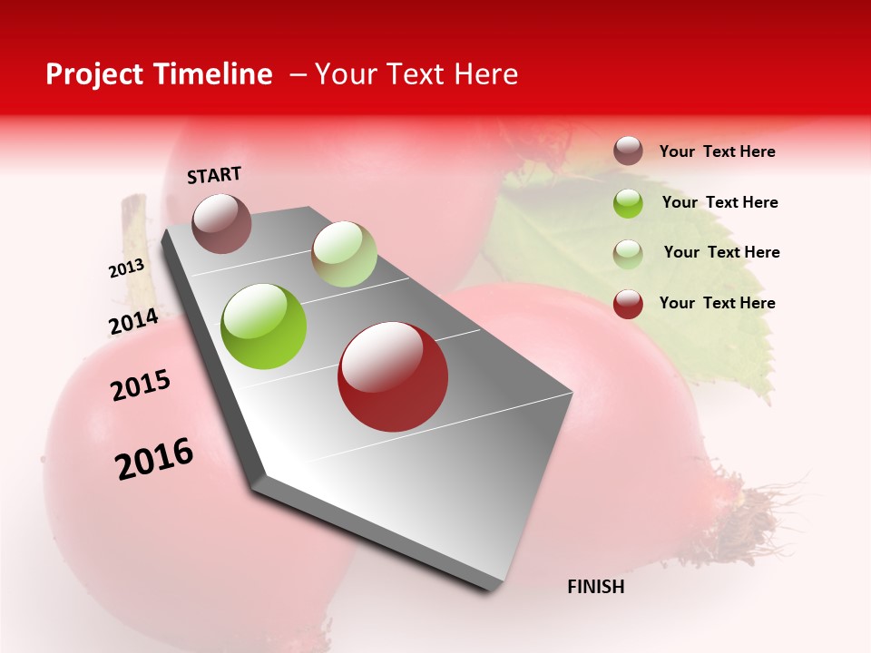 Berry Group Herb PowerPoint Template