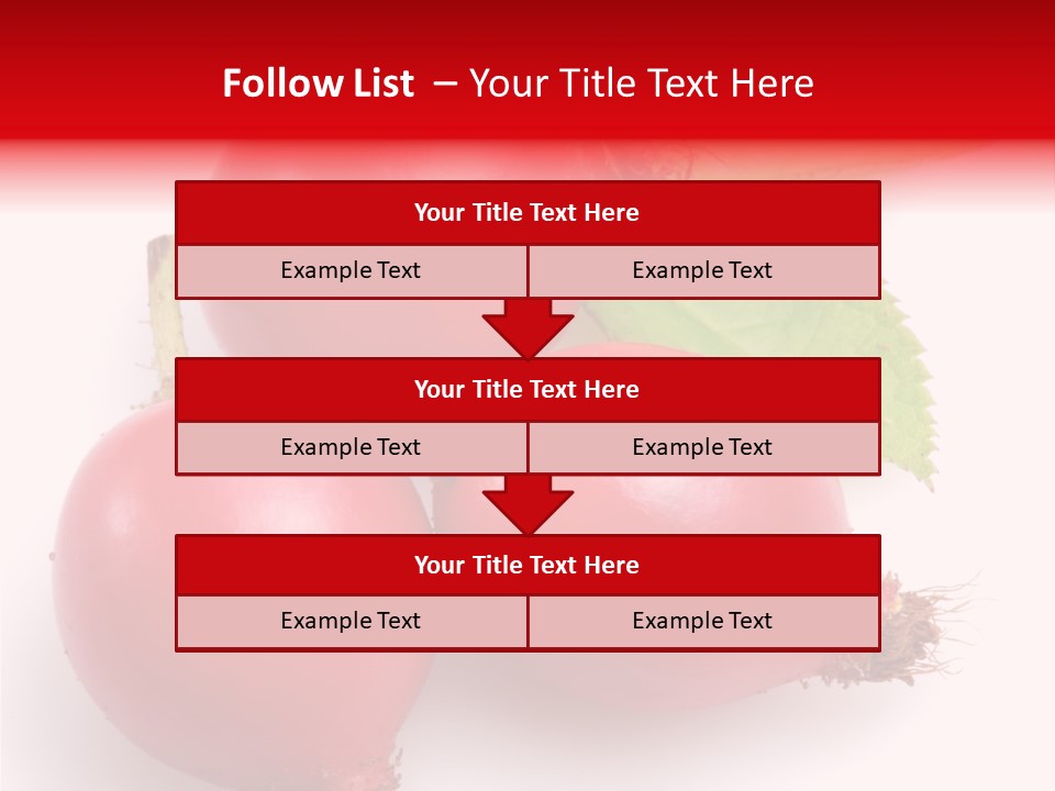 Berry Group Herb PowerPoint Template
