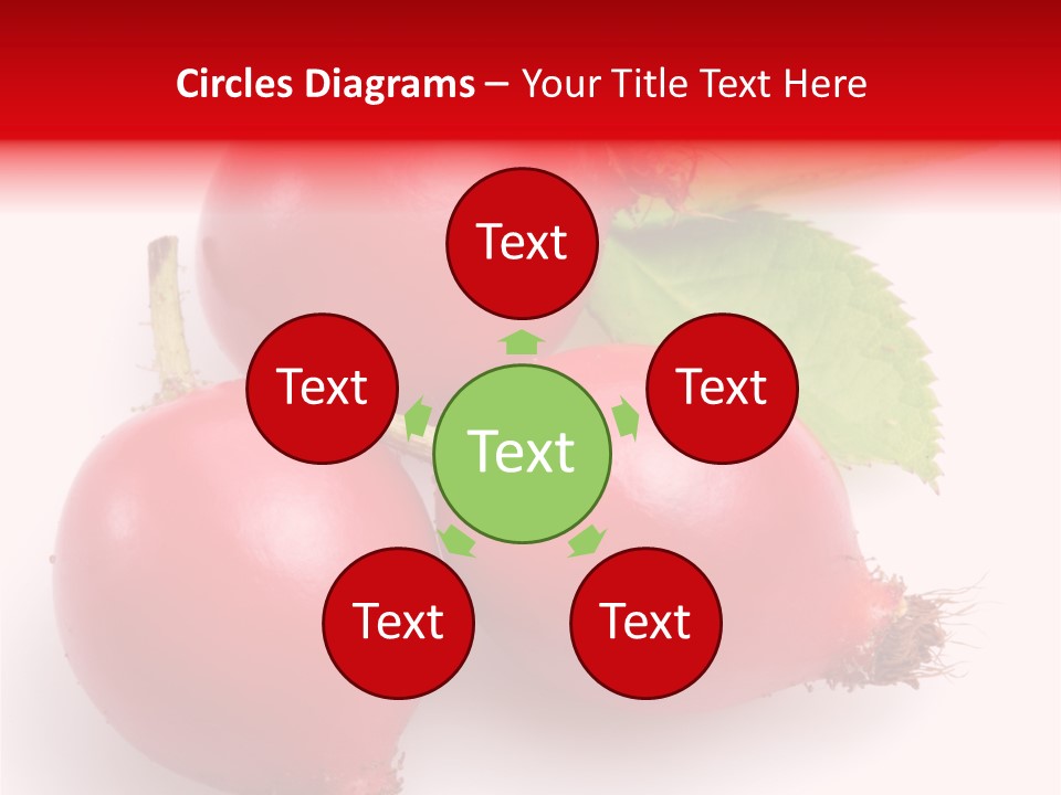 Berry Group Herb PowerPoint Template