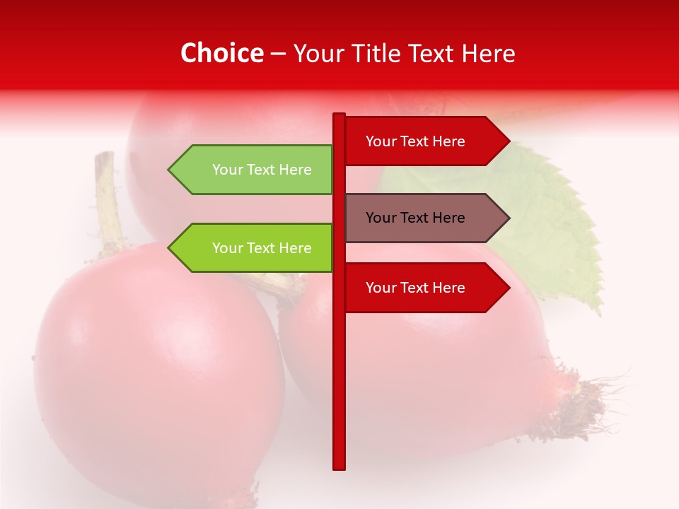 Berry Group Herb PowerPoint Template