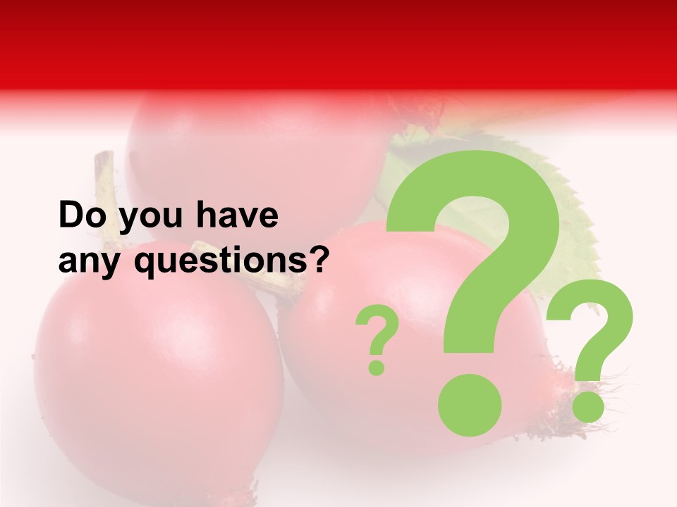 Berry Group Herb PowerPoint Template