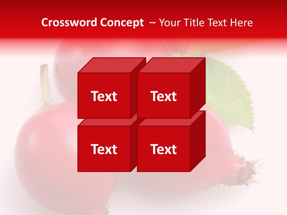 Berry Herb Rose PowerPoint Template