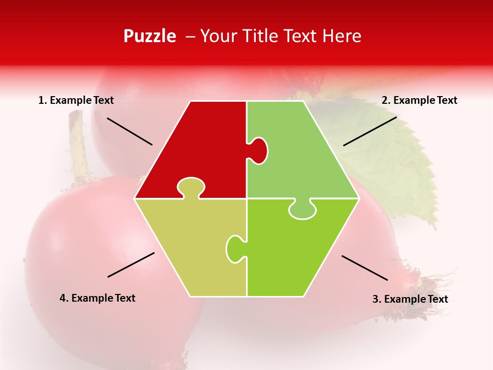 Berry Herb Rose PowerPoint Template