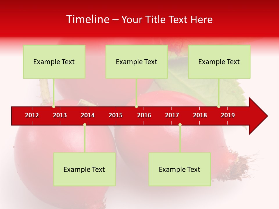 Berry Herb Rose PowerPoint Template