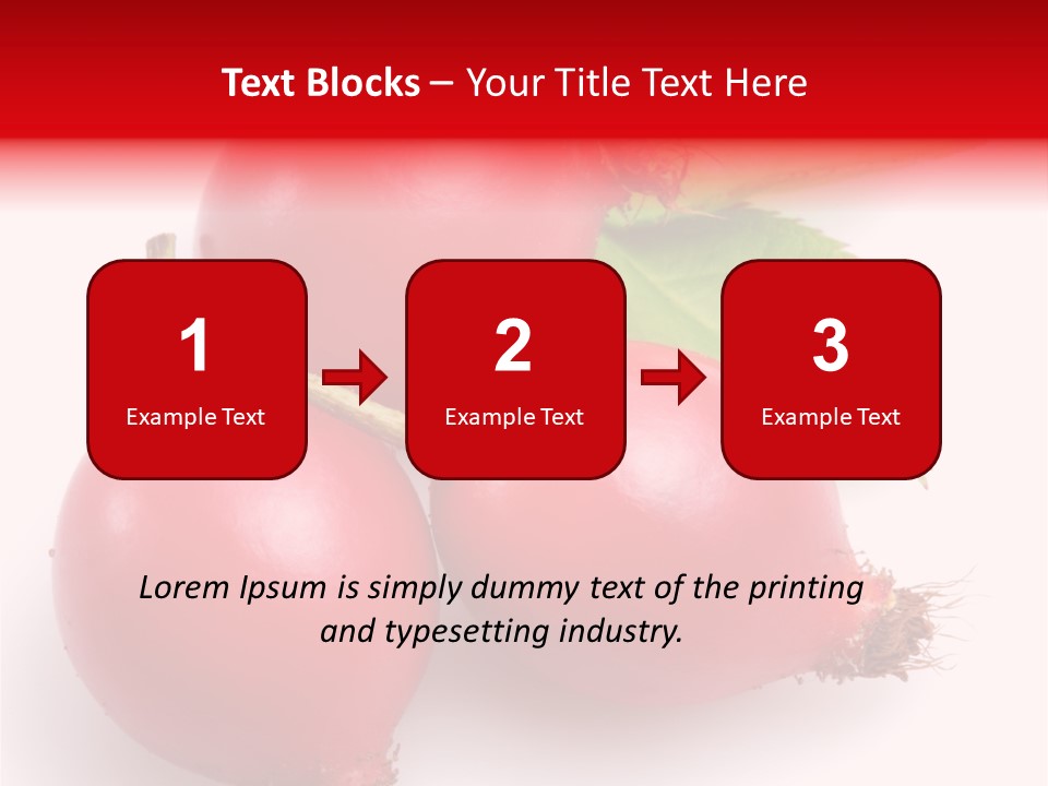 Berry Herb Rose PowerPoint Template