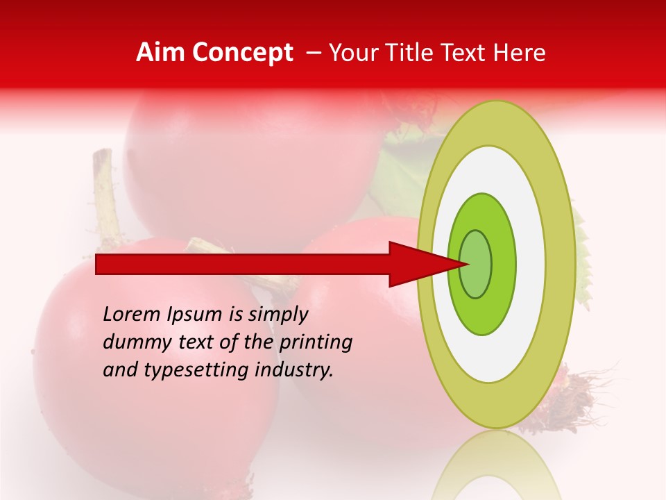 Berry Herb Rose PowerPoint Template