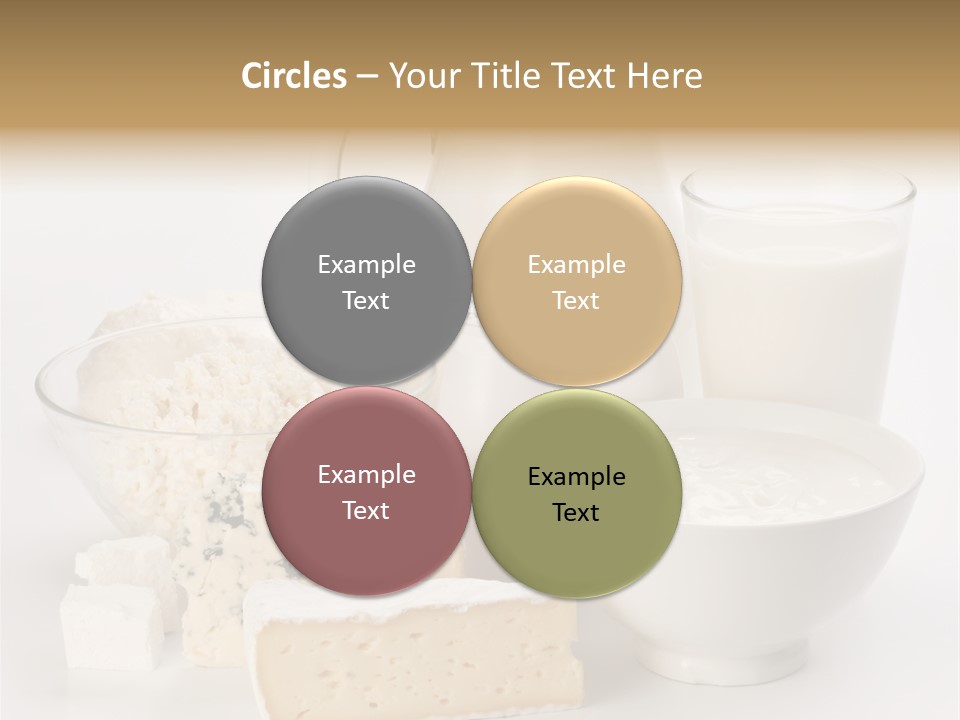 Appetiser Feta Ingredient PowerPoint Template