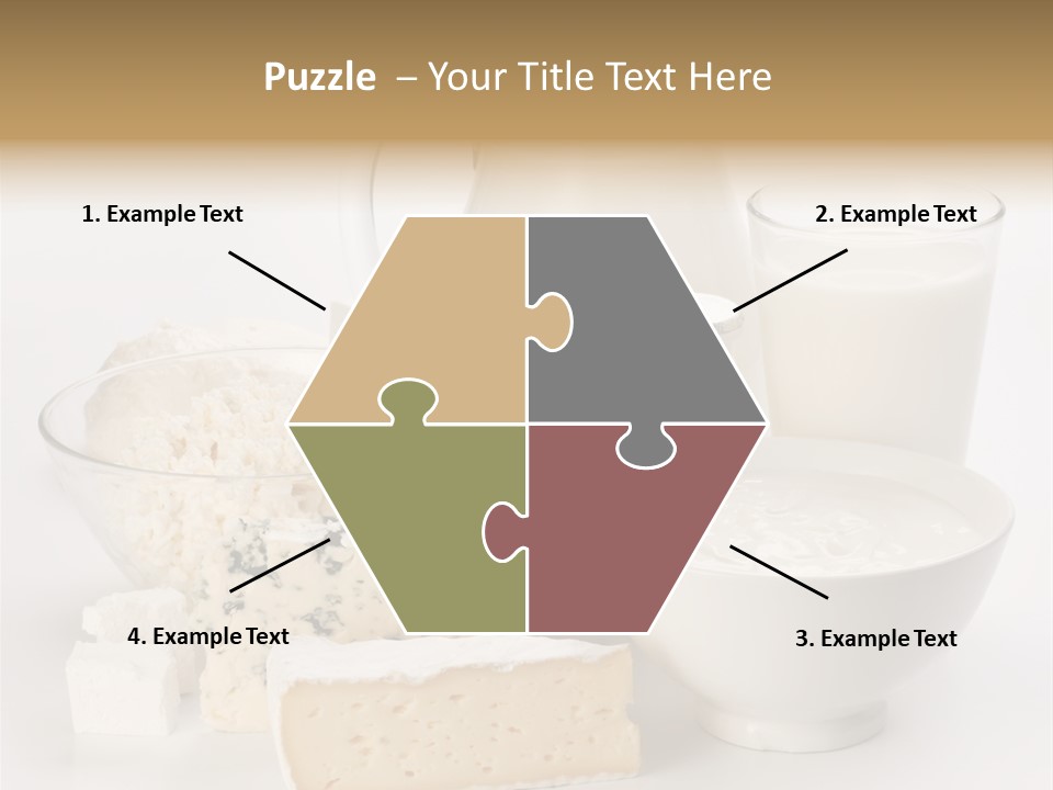 Appetiser Feta Ingredient PowerPoint Template