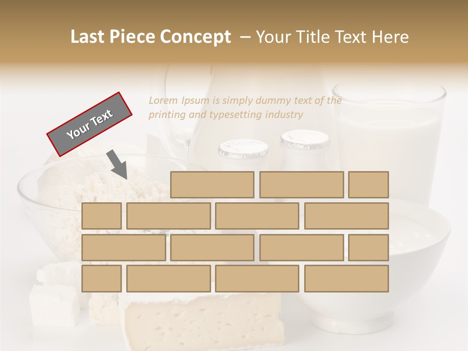 Appetiser Feta Ingredient PowerPoint Template