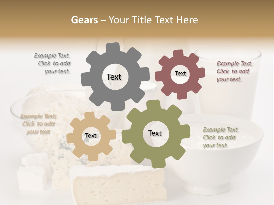 Appetiser Feta Ingredient PowerPoint Template
