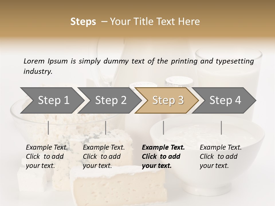 Appetiser Feta Ingredient PowerPoint Template