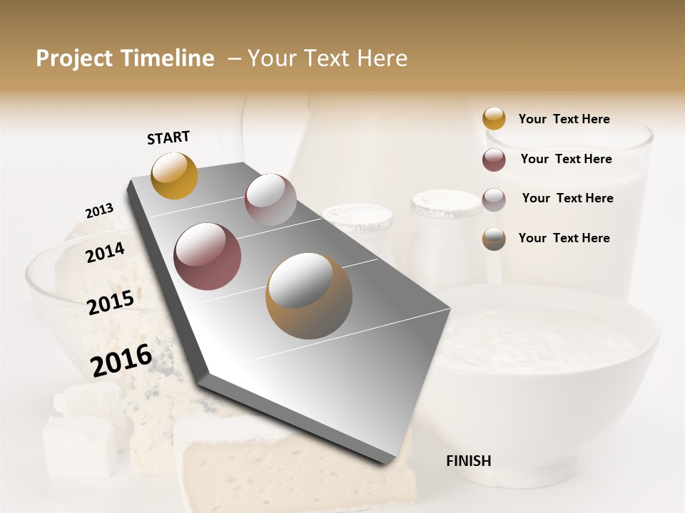 Appetiser Feta Ingredient PowerPoint Template
