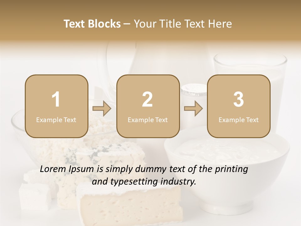 Appetiser Feta Ingredient PowerPoint Template