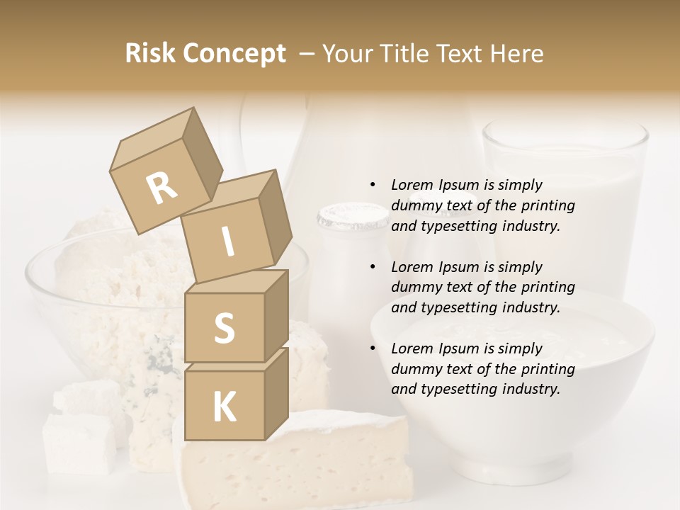 Appetiser Feta Ingredient PowerPoint Template