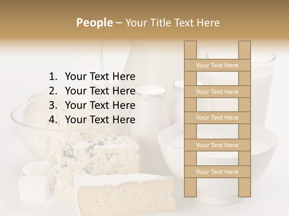 Appetiser Feta Ingredient PowerPoint Template