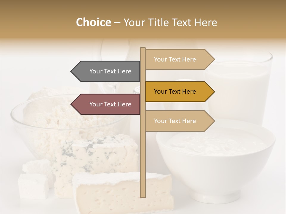 Appetiser Feta Ingredient PowerPoint Template