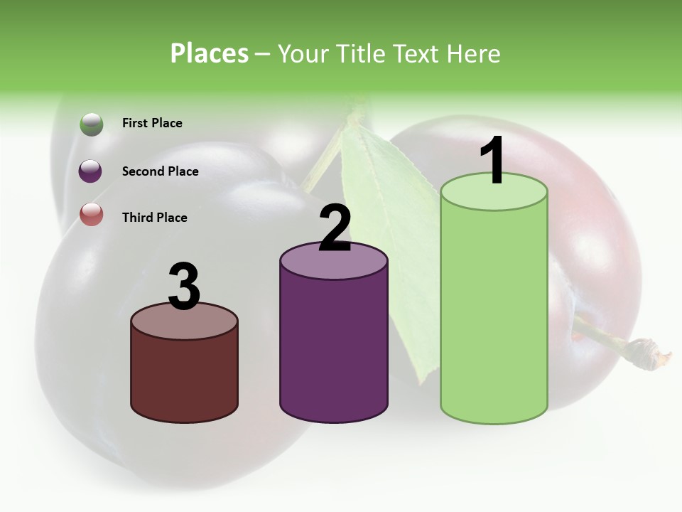 Food Close Up Fresh PowerPoint Template