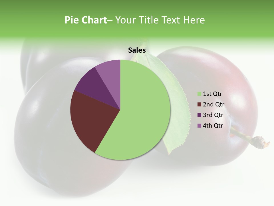 Food Close Up Fresh PowerPoint Template