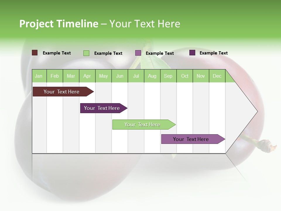 Food Close Up Fresh PowerPoint Template