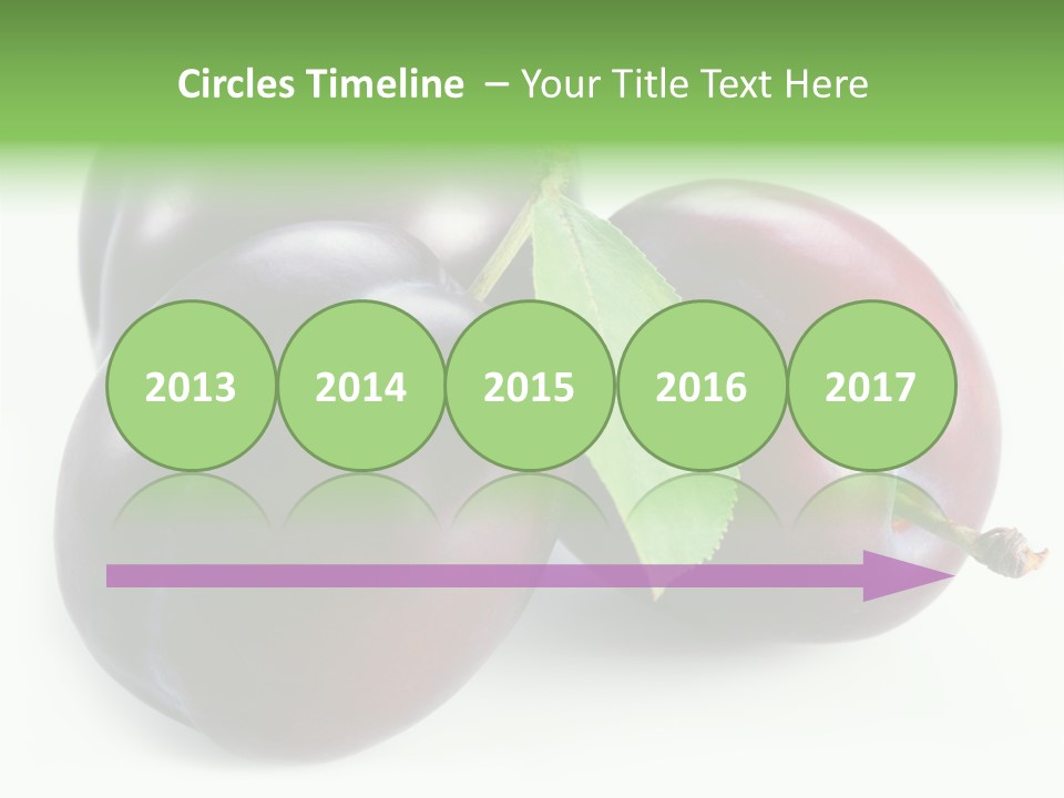 Food Close Up Fresh PowerPoint Template