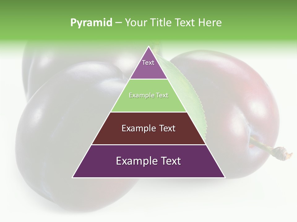 Food Close Up Fresh PowerPoint Template