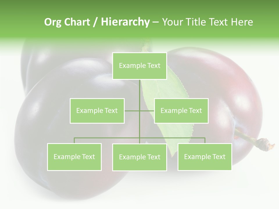 Food Close Up Fresh PowerPoint Template