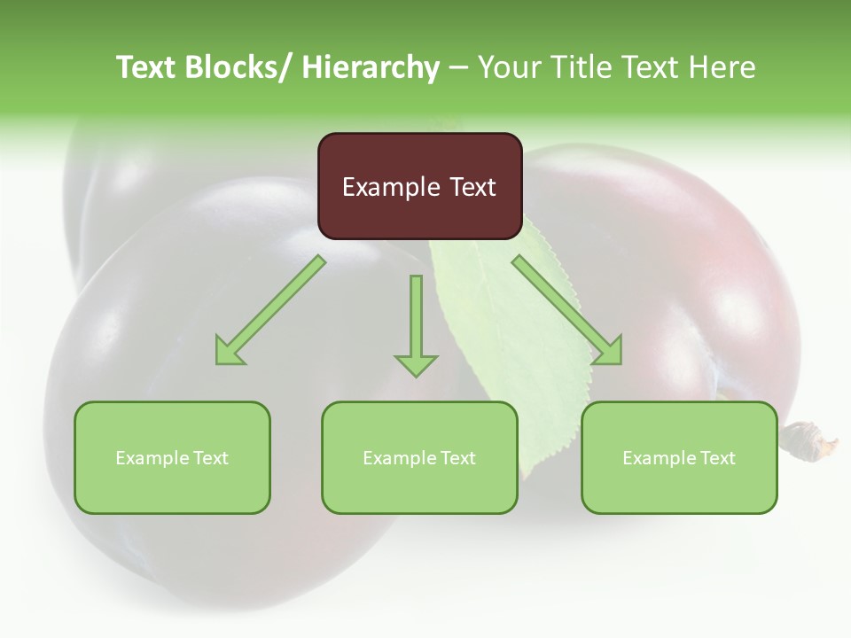Food Close Up Fresh PowerPoint Template